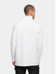 Build Your Brand T-Shirt manches longues Turtle Neck blanc