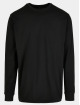Build Your Brand T-Shirt manches longues Organic noir