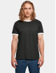 Build Your Brand T-Shirt Ringer noir