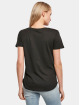 Build Your Brand T-Shirt Ladies Fit 2-Pack noir