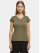 Build Your Brand T-shirt Ladies Basic oliva