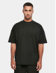 Build Your Brand t-shirt Oversized Mock Neck zwart