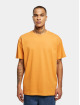 Build Your Brand T-shirts Heavy Oversize orange