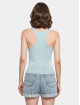 Build Your Brand Tank Top Racer Back blå
