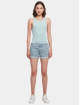 Build Your Brand Tank Tops Racer Back azul