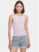 Build Your Brand Tank Tops Racer Back violet