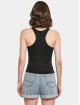 Build Your Brand Tank Tops Racer Back čern