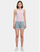 Build Your Brand Tanktop Racer Back paars