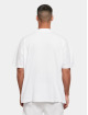 Build Your Brand Trika Oversized Mock Neck bílý