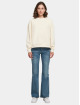 Build Your Brand Tröja Oversized Crewneck beige