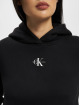 Calvin Klein Felpa con cappuccio Jeans Micro Monogram nero