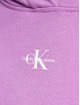 Calvin Klein Hoodie Micro Monologo purple