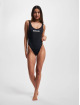 Calvin Klein Jednodílné plavky Scoop Back čern