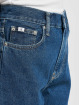 Calvin Klein Mom Jeans Bermuda blau