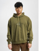 Calvin Klein Sweat capuche Natural Washed olive
