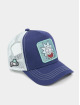 Capslab Casquette Trucker mesh Rick and Morty bleu