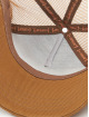 Capslab Casquette Trucker mesh One Piece brun