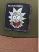 Capslab Snapback Caps Rick and Morty hnědožlutý