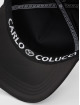 Carlo Colucci Gorra Snapback Unisex Silber Folierung negro