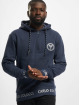 Carlo Colucci Mikiny Half Zip modrá