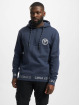 Carlo Colucci Mikiny Half Zip modrá