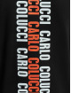 Carlo Colucci Pullover Logo black