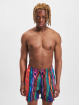 Carlo Colucci Short de bain Logo multicolore