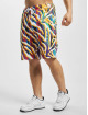 Carlo Colucci Shorts Knit Print weiß