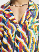 Carlo Colucci Skjorte Knit Print hvid