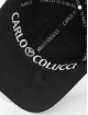 Carlo Colucci snapback cap Unisex Basecap zwart