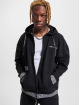 Carlo Colucci Sweat capuche zippé Milano noir