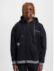 Carlo Colucci Sweat capuche zippé Milano noir