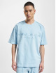 Carlo Colucci T-Shirt Oversize bleu
