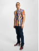 Carlo Colucci T-Shirt Knit Print bleu
