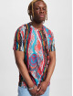 Carlo Colucci T-shirt RH Knit Print blu