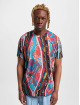 Carlo Colucci T-shirt RH Knit Print blu