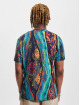 Carlo Colucci T-shirt RH Knit Print blu