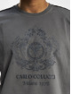 Carlo Colucci T-Shirt Logo grau