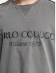Carlo Colucci t-shirt Oversize grijs
