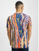 Carlo Colucci T-shirts Knit Print blå