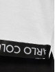 Carlo Colucci T-skjorter Logo hvit