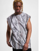 Carlo Colucci Tanktop Knit Print grijs