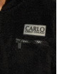 Carlo Colucci Übergangsjacke Teddy schwarz