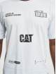 Caterpillar T-Shirt Machinery blanc