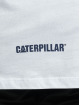 Caterpillar T-Shirt Wheels Print weiß