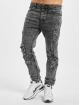 Cayler & Sons Slim Fit Jeans Paneled Denim nero