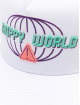 Cayler & Sons Snapback Caps Trippy World bialy
