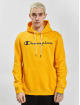 Champion Hoodies Logo gul