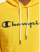 Champion Hoody Logo geel