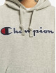 Champion Hoody Logo grijs